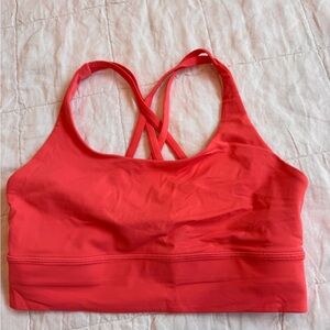 lululemon athletica Red Sports Bra